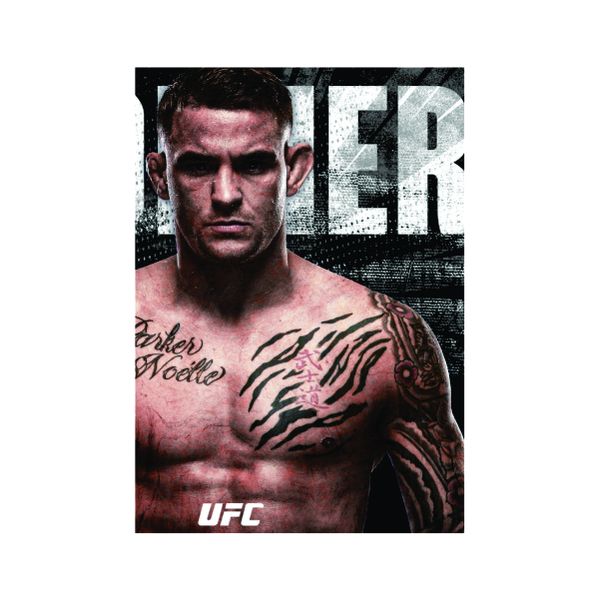 Dustin Poirier Fighting Stand - A1 Poster