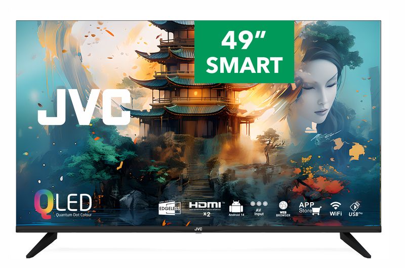 JVC 49" LT-49Q5165 FHD QLED Smart TV