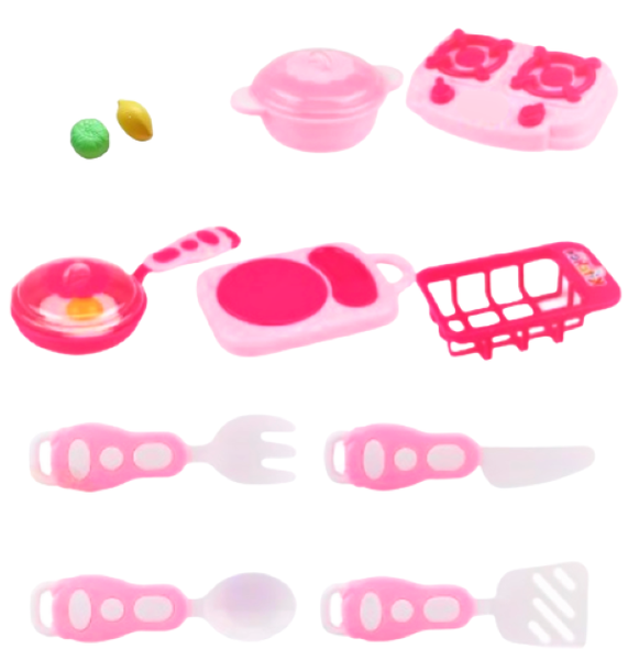 13 Pieces Little Kitchen Playset
