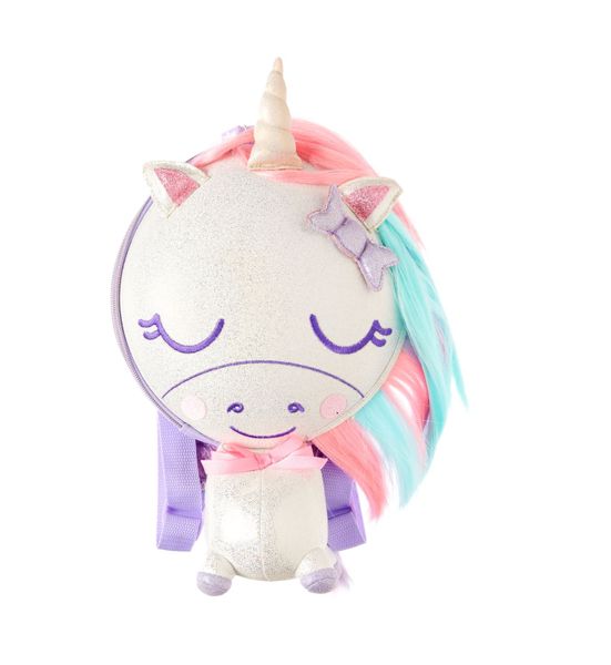 Smiggle Wink Teeny Tiny Hardtop Backpack Purple