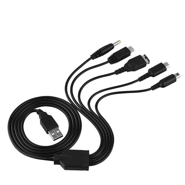 5-in-1 Charger Compatible with NDS/3DS/Wii U