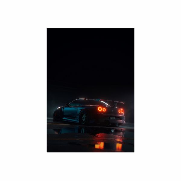 Dark Skyline R35 - A1 Poster