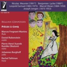 Belgian Composers: Pieces a Cinq (CD / Album)