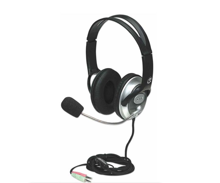 Manhattan Classic Stereo Headset With Microphone