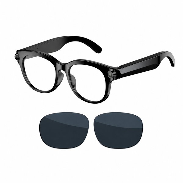 HS600PRO AI Intellegent Smart Glasses Eyewear with 1200W Camera