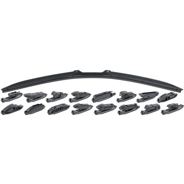 Carco Euro Style Replacement Wiper Blade Set (with 16 Fitment Adaptors)