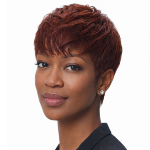 Auburn Short Pixie Wig.