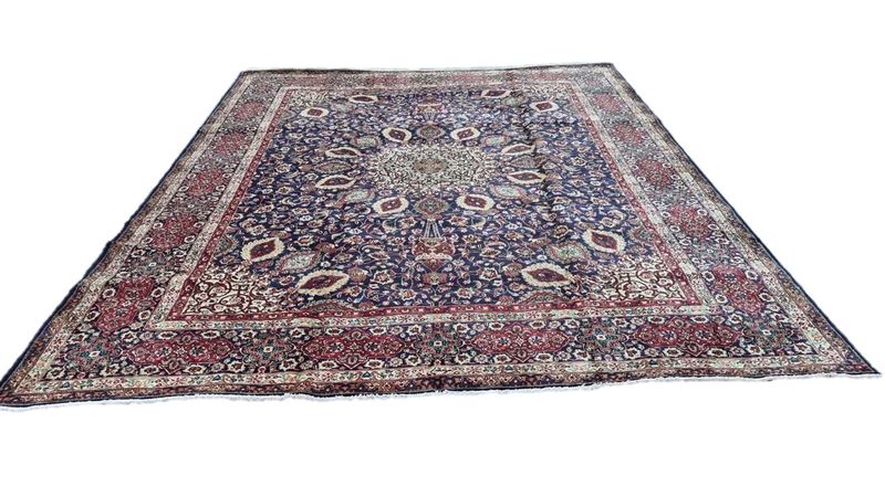 Persian Tabriz Carpet 362cm x 305cm Hand Knotted