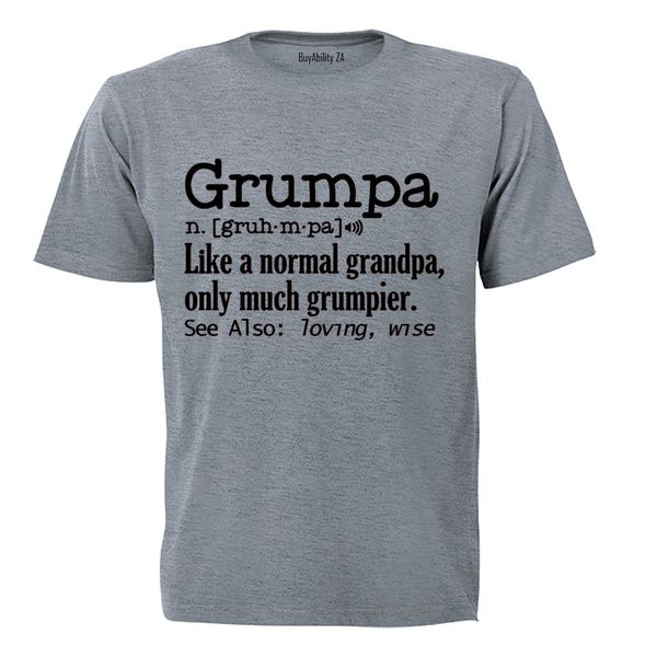 Mens - T-Shirt - Grey image