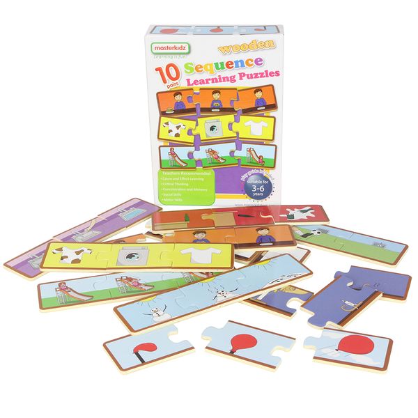 Master Kidz Wooden Learning Puzzle - Sequencing