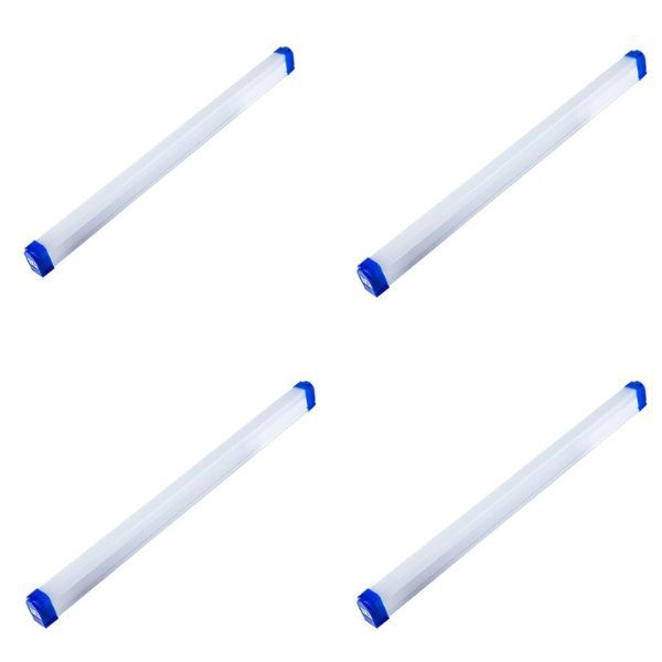 70cm 100W USB Portable , Rechargeable Emergency Magnetic LED Light 4 Pieces