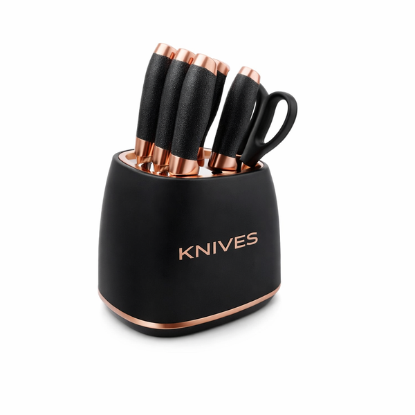 Stainless Steel Knife Set - 7-Piece, Complete