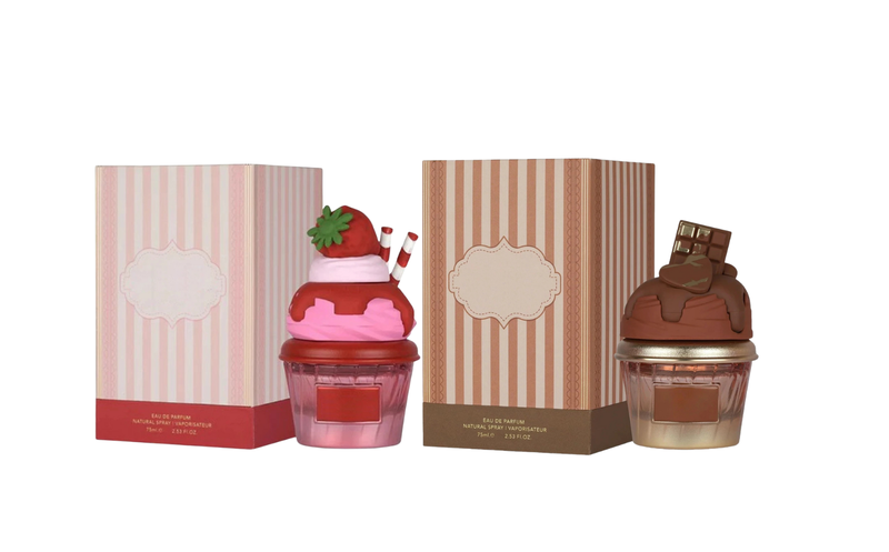 Dessert Eau de Parfum set of two 75ml | Sweet and Delicious Gourmand Scents