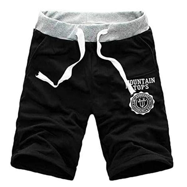 Teen Lightweight Shorts Casual Summer Beach Sport Joggers Plain Elastic