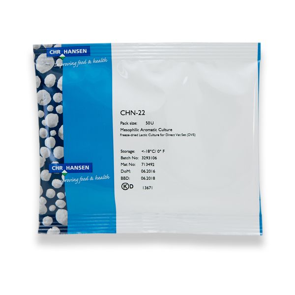 CHR Hansen CHN-22 Mesophilic Cheese Culture (50U)
