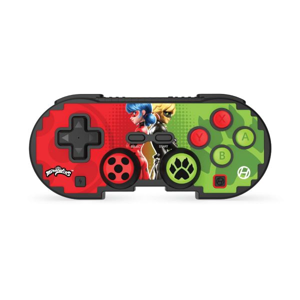 Hyperkin Miraculous Pixel Art Bluetooth Switch Controller - Ladybug &amp; Cat