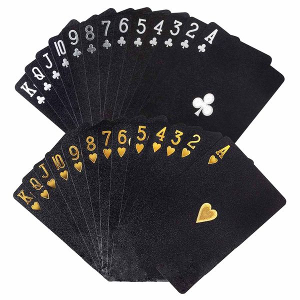 FocusToys 1 Deck Waterproof Plastic Poker Playing Cards