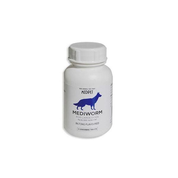Mediworm Large Dogs 15 tablets