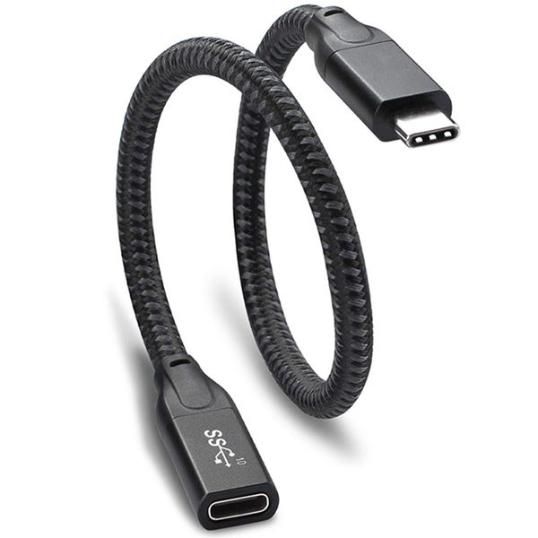 Usb C Extension Cable 1 Feet Usb 3 1 (10Gbps) Type C Male To Female