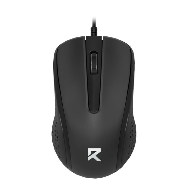 Redragon BM-4049 1200DPI 3-Button Optical Mouse - Black