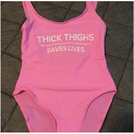 Thick thighs save lives clearance bathing suit