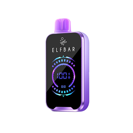 ELFBAR エルフバー　grape cherry Elfbar BC10000 Grape Cherry Disposable Vape, 18mL - Vapor Shoppe