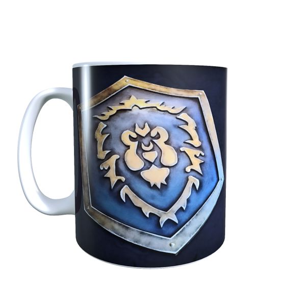 Horde and Alliance Back to Back - Warcraft Coffee Mug