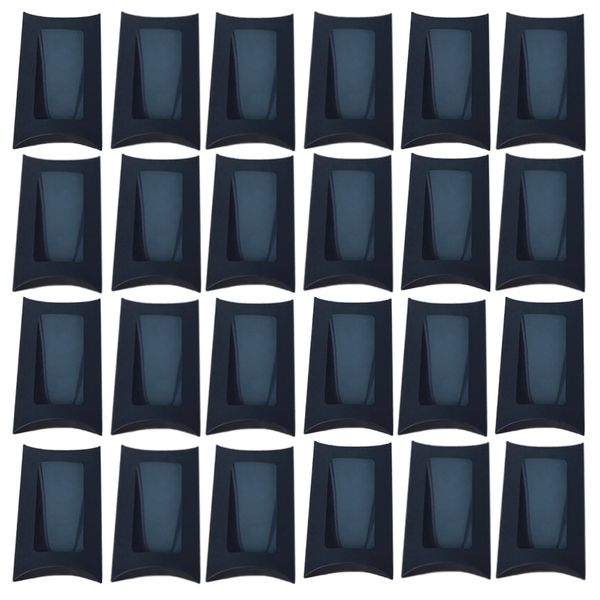 Craft DIY Decor Paper Transparent Window Candy Gifting Boxes Set of 18-15cm