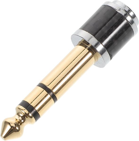 Audio Adapter Carbon Fiber Male to Female Converter for Headphones Optical