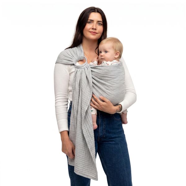 Topika Ring Sling Baby Carrier for Newborns to Toddlers