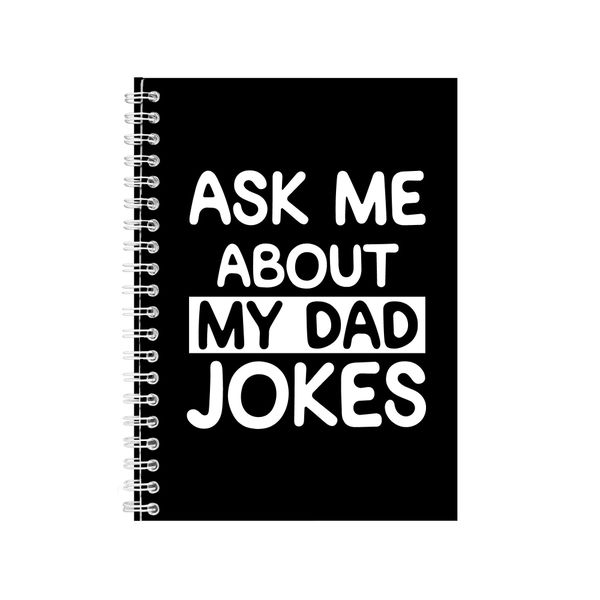 Dad Jokes Notebook Gift Idea Writing Book Notepad Pad 22