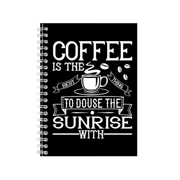 Coffee Notebook Bean Gift Idea Writing Book Notepad Pad 40