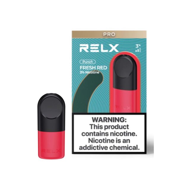 RELX Pod Pro-1 Pod Pack-Fresh Red-30mg/g