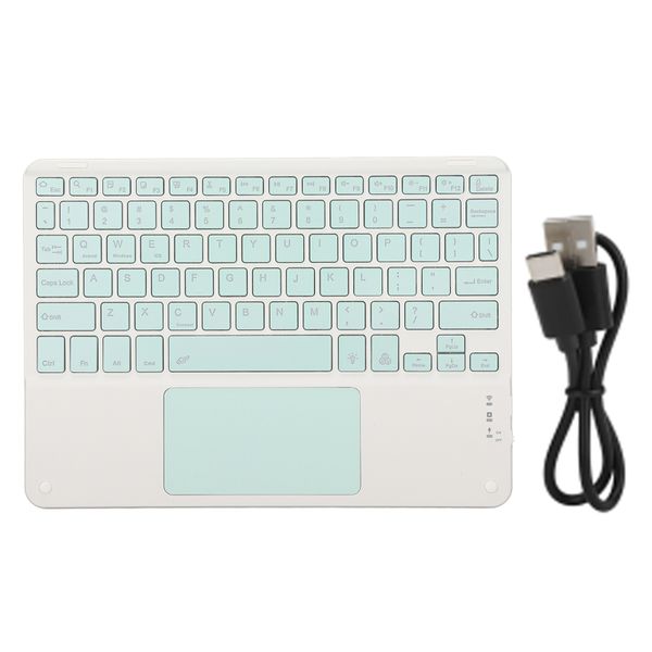 Wireless Keyboard Office 10in RGB Cyan