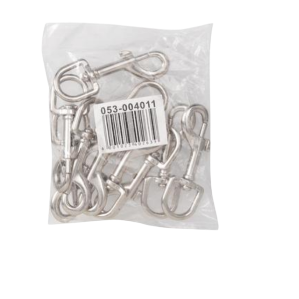 2 Pack Of 10 Pack Snap-Hook And Swivel 19 X 80mm