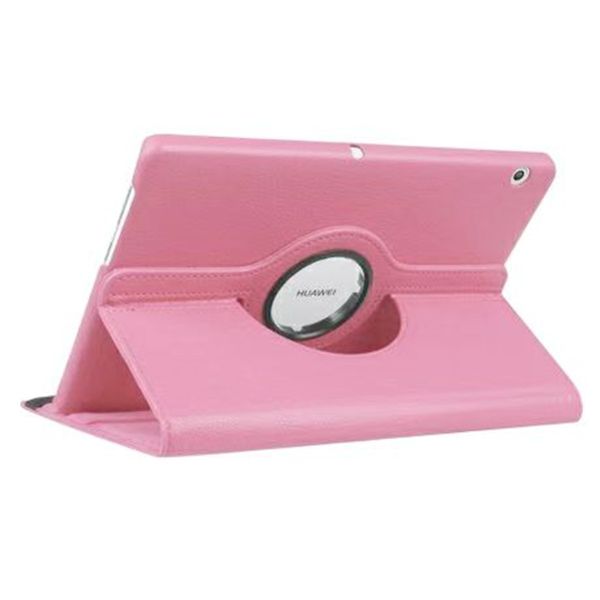 Rotate Stand Case Compatible with Huawei MediaPad T3-10 Pink