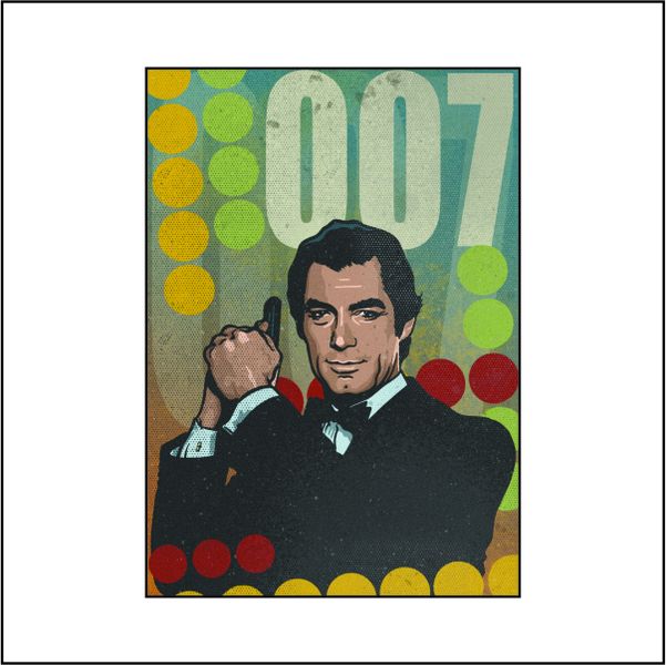 Timothy Dalton James Bond - A1 Poster