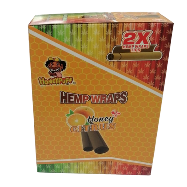 Honeypuff Hemp Wraps - Citrus Flavor