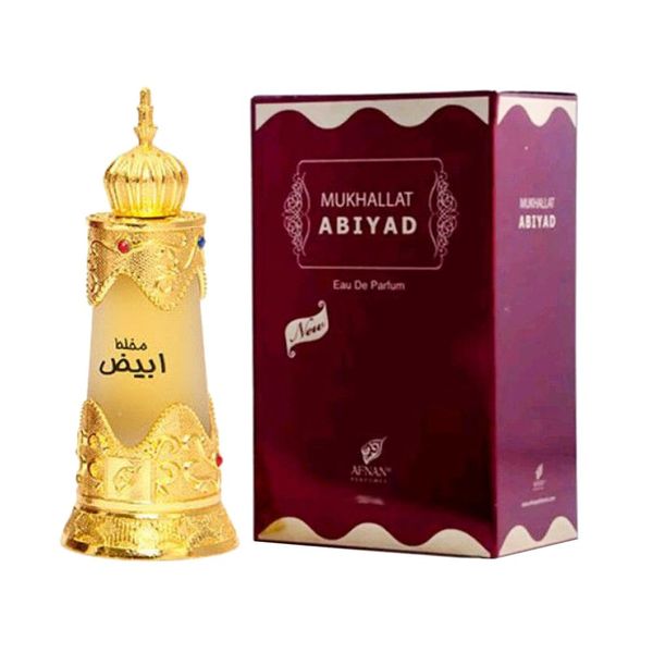 Mukhallat Abiyad Attar Perfume Concentrated High End Attar Stylish Bottle