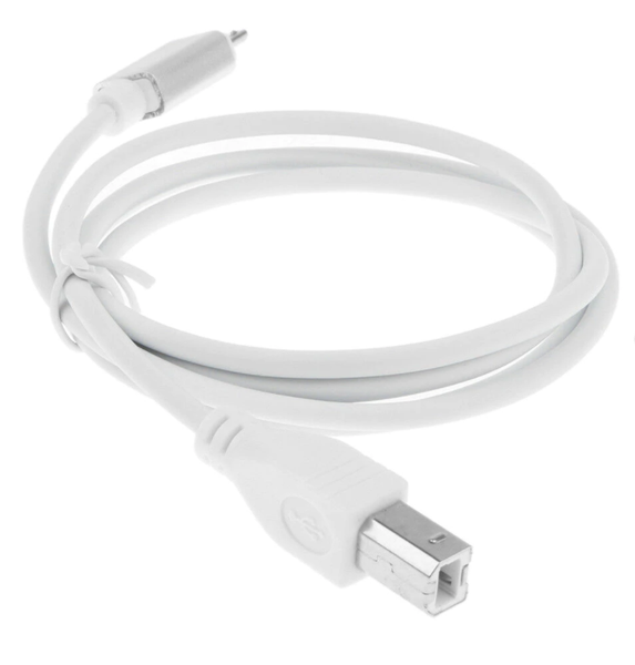 Micro USB 2.0 to USB Type B Male Cable Cord for Mac Printer Scanner