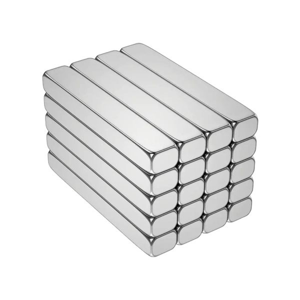 N52 Neodymium Iron Boron Magnet - 40x10x5 - Square - Pack of 5