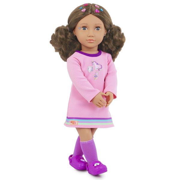 Our Generation 18-Inch Activity Doll Finley - Light Brown Hair