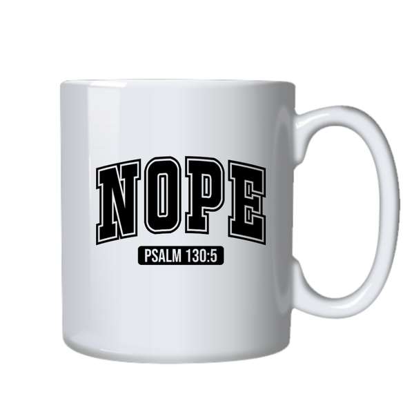 Nope Christian Motivational Positive Mug Birthday Christmas Gift 402