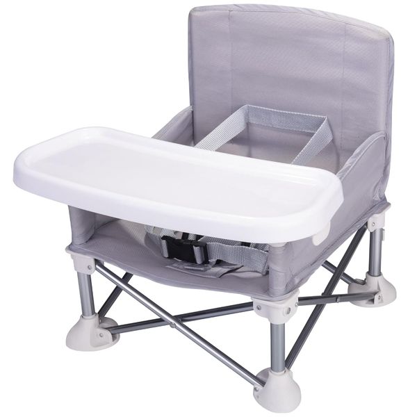 Portable Baby Seat with Removable Dining Tray for Kids