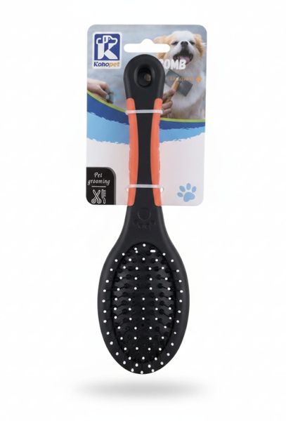 Double Sided Pet Grooming Brush - Deshedding &amp; Smoothing Brush for Pets