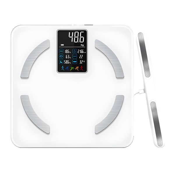 Colour LCD Bluetooth Smart Body Scale Analysis of 18 health indicators