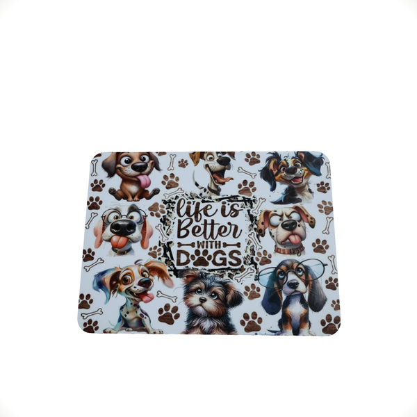 Life Is Better With Dogs ND-Mouse Pad