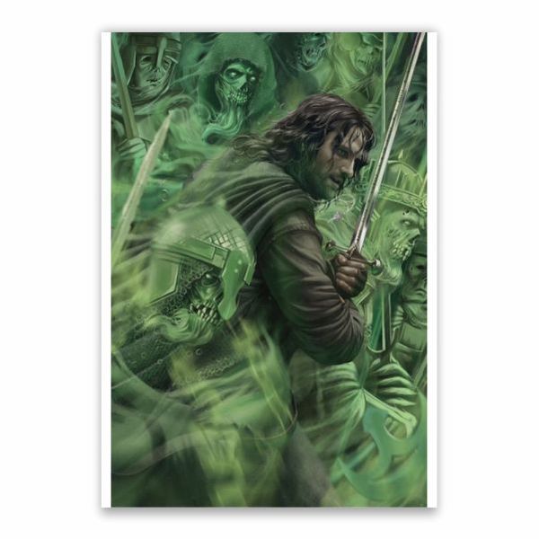 Aragorn And the Cursed Soldiers Poster - A1