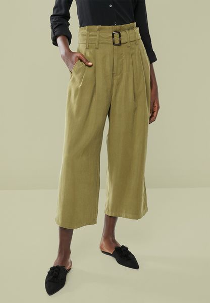 Women's Superbalist Wide Leg Culottes - Olive
