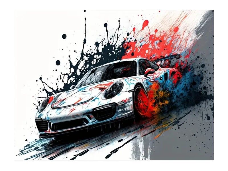 Canvas Wall Art Poster - Porsche